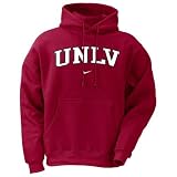 Nike UNLV Runnin' Rebels Red Classic Hoody Sweatshirt
