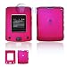 Rose Pink Rubber Feel Snap-On Cover Hard Case Cell Phone Protector for LG Lotus LX600