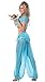 Delicious Arabian Nights Sexy Costume, Blue, Small
