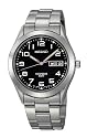 Seiko Men's Quartz Titanium Case and Bracelet Watch #SGG711
