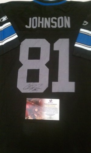 Calvin Johnson Signed Detroit Lions Jersey