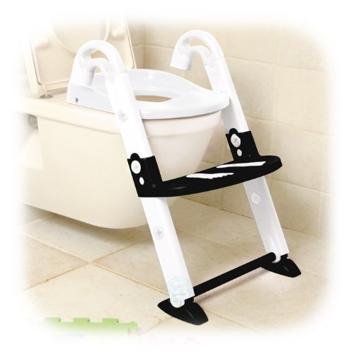 Kidskit Toilettentrainer, Toiletten-Trainer schwarz/weiss