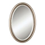 Uttermost, Petite Manhattan Oval Champagne SilverU, Mirror