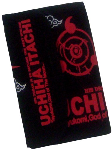 New Naruto Black Wallet Bonus Keychain