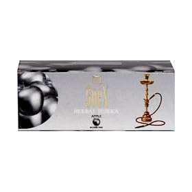 50 Gram Silver Fox Apple Soex Herbal Hookah Shisha Molasses Tobacco Free