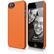 elago S5 Slim Fit 2 Case for iPhone 5 + HD Professional Extreme Clear film included - Full Retail Packaging - Soft Feeling Orange
