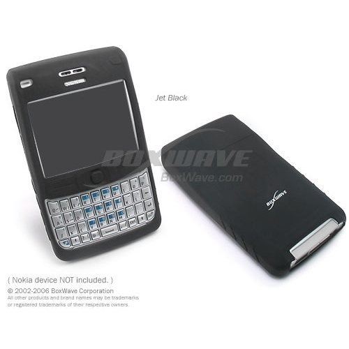 Cingular Nokia E62 FlexiSkin - The Soft Low-Profile Case (Jet Black)