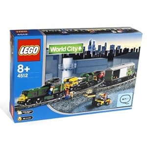 Games Lego World on Lego World City 4512 Cargo Train