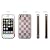 ストラップホール付き iphoneケース (ピンク) for 4/4S