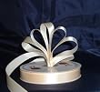 Ribbon - Satin Ribbon- 5/8" Single Face 50 Yards (150 FT) - Ivory - Sewing - Craft - Wedding Favors