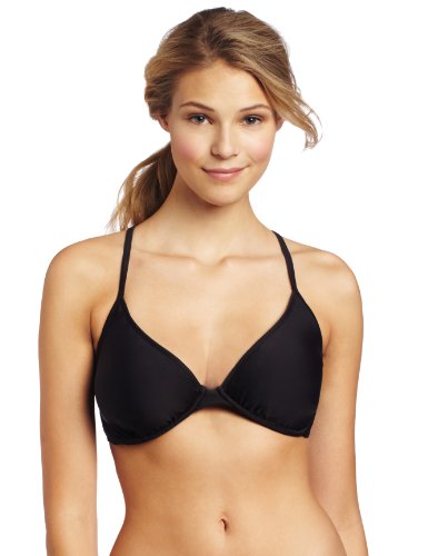 Body Glove Juniors Smoothies Solo D-Cup Top, Black, E Body Glove Juniors Smoothies Solo D-Cup Top, Black, E