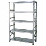 Steckregal Schwerlastregal Grundregal 200x150x50 cm 5 B�den 210 kg pro Boden
