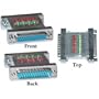 DB25 Male / DB25 Female, Check-Tester with LEDs