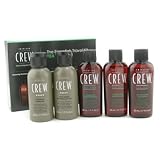 American Crew The Essentials Tea Tree Kit: Shampoo + Conditioner + Body Wash + Shave Gel + Cooling Lotion - 5pcs