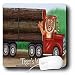 Londons Times Funny Cat Cartoons - Tiger Woods - Mouse Pads