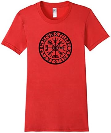 Women's Vegvisir  T-Shirt for Men, Women and Children Small Red