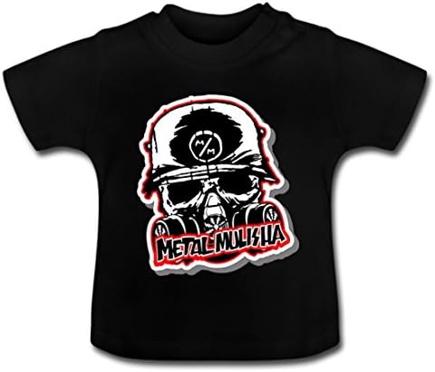 Qzvqzkv Metal Mulisha Baby Classic T-Shirt Black 12M