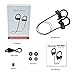 Bluetooth Sport Headphones with Mic Wireless Noise Cancelling Technology Sweatproof Stays on Over Ear Running By SOMALEX Sports & Outdoors Exercise Earbuds Stereo Headset Workout