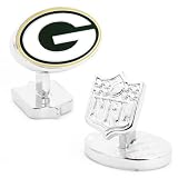 Palladium Green Bay Packers Cufflinks