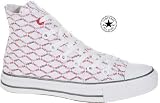 Produkt-Bild: Converse Chucks All Star Hi 103585. Red-Design. Sondermodell