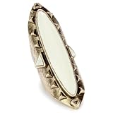 Low Luv by Erin Wasson 14k Plated Long Wood Ring