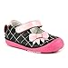 Momo Baby Girls First Walker/Toddler Quilted Bow Mary Jane Leather Shoes