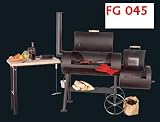 BIG SIZE BBQ SMOKER, FG 045, 175 cm lang, Party-Modell, 145kg, Farmer Grill