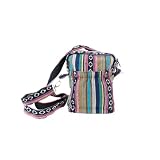 Silly yogi kangaroo pouch mini side sling bag/fanny pack- Multi-One size