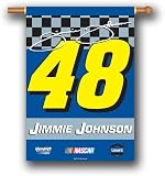 Jimmie Johnson Two Sided 28"x40" Banner