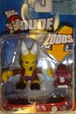Tech Deck Dudes Zoods Series Z4 #014 Petey and Ravage