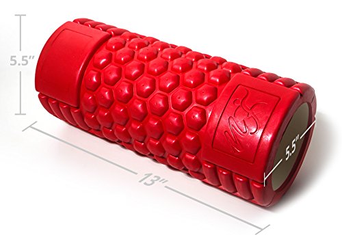 Naturo Fitness Products Sport Foam Roller, Honeycomb Design, Ultra Durable and Hardwearing, Perfect for Myofascial Muscle Release, Trigger Point Release and Sports Massage, 5.5