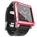 LunaTik Multi-Touch Watch Band [ ���b�h ] ���i�e�B�b�N �}���`�E�H�b�`�o���h iPod nano 6G��p