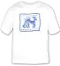 T-shirt with non-existent, colors, animal, tapestry