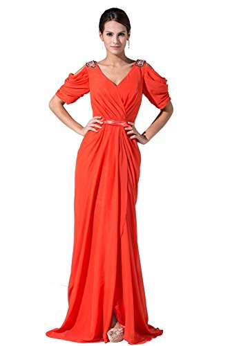 Reviews YiYaDawn Womenâs Long Formal Dress US Size 2 Red for sale