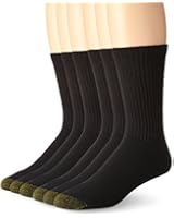Gold Toe Men's Cotton Crew Athletic Sock 6-Pack