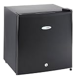 Coolzone 50 Litre Table Top Fridge with Lock Black