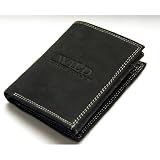 Produkt-Bild: Der Klassiker feines Wildleder Portemonnaie Geldb&ouml;rse von Monte Lovis Designer Ware WILD Modell in Schwarz NEU