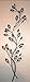"Laurel Stem" Contemporary Metal Wall Art