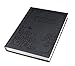 Vintage Balck Diary Notebook Journal Notepad Hard Cover With Code Lock Gift Box Black