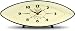 NEW GATE (�j���[�Q�[�g) �u�����v Bullitt Alarm Clock �A���[�� Black �u���b�N BUL60K