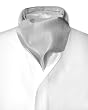 Antonio Ricci ASCOT Solid SILVER GREY Color Cravat Men's Neck Tie