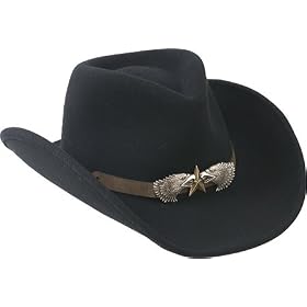 Bailey Western Freedom Hat by Black Felt Hats