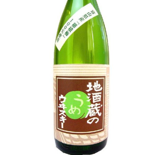 地酒蔵の梅ウイスキー　22° 1800ml