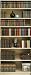 Posters: Bookshelves Poster Photo Wallpaper - Bookshelf Mural 2-Parts (87 x 36 inches)
