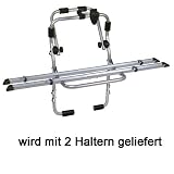 Produkt-Bild: HECKTR&Auml;GER FAHRRADTR&Auml;GER STEELBIKE SCHIENEN 2 R&auml;der T&Uuml;V