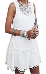 Sexy Sleeveless Polyester  Dress