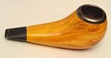 Tan Shiny Small Pipe for Tobacco Smoking