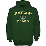 adidas Baylor Bears Green Stacked Hoody Sweatshirt