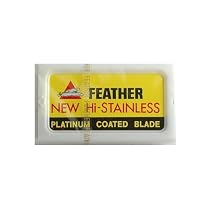 Feather Hi-Stainless Platimum Double Edge Razor Blades 50 Ct
From Feather
