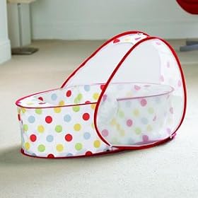 Koo-di Pop Up Travel Cot in Spotty